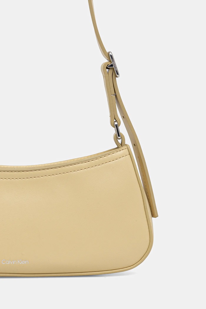 Doplňky Calvin Klein taška dámská z imitace kůže LV04F3170G žlutá