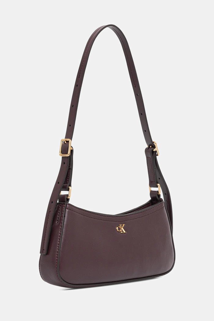 Calvin Klein Taška dámská z imitace kůže LV04F3170G fialová SS26