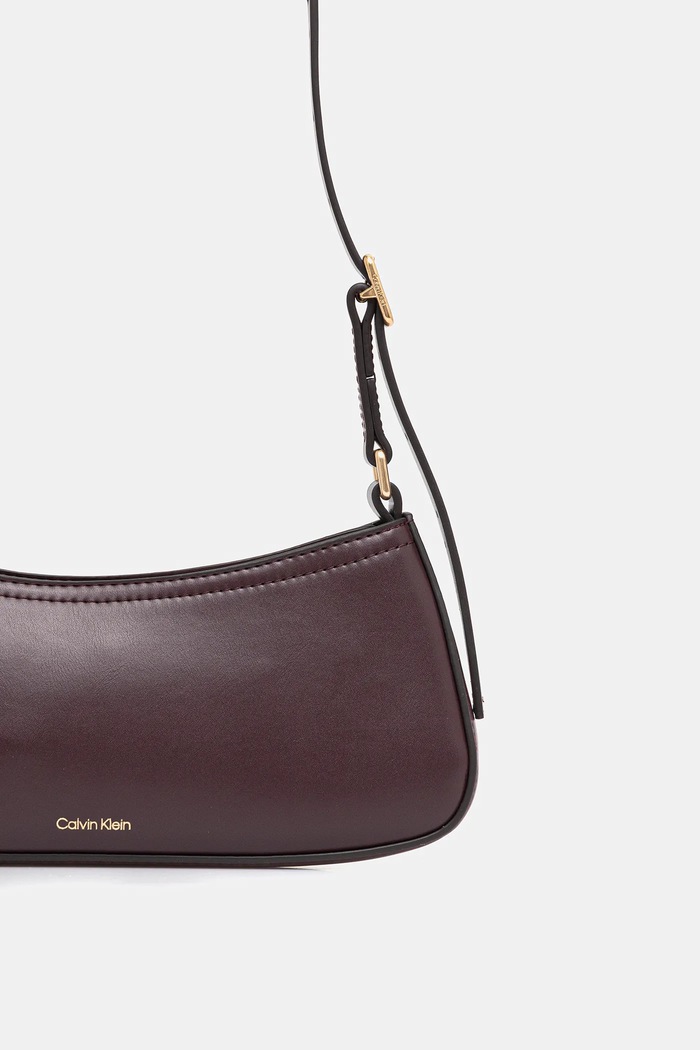 Doplňky Calvin Klein Taška dámská z imitace kůže LV04F3170G fialová