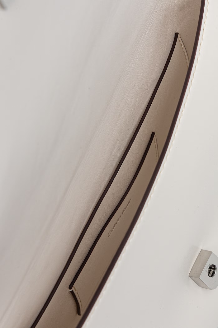 Calvin Klein crossbody kabelka dámská z imitace kůže LV04F3171G bílá