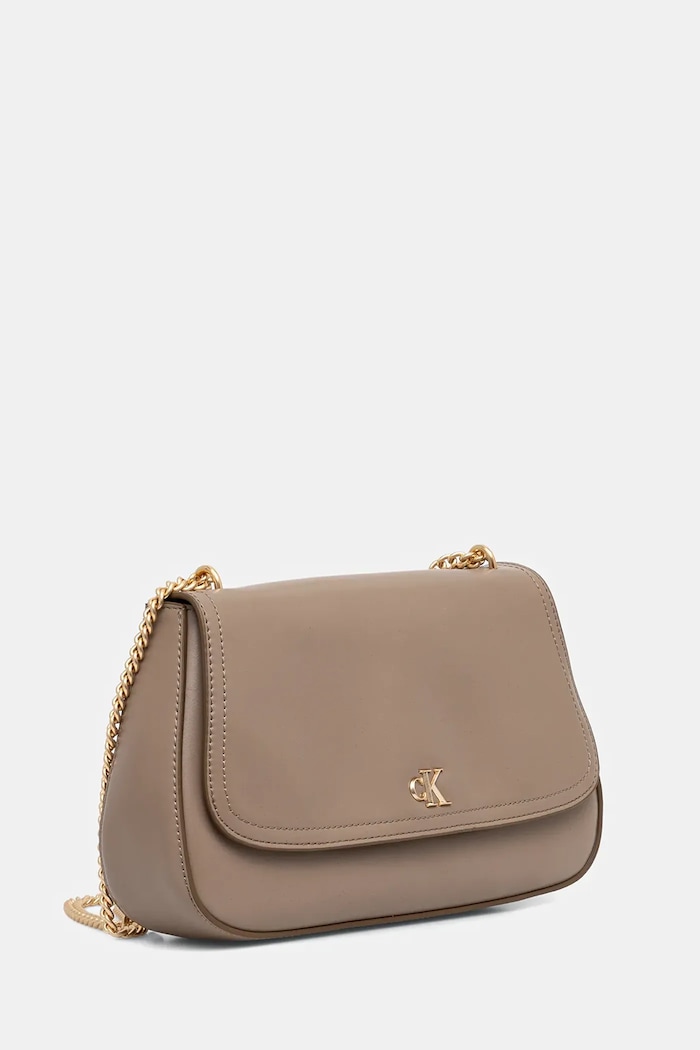 Calvin Klein keresztpántos táska női műbőr LV04F3171G bézs SS26