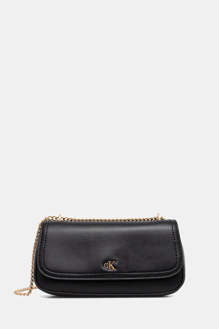 Calvin Klein crossbody kabelka dámska z imitácie kože imitácia kože čierna LV04F3172G