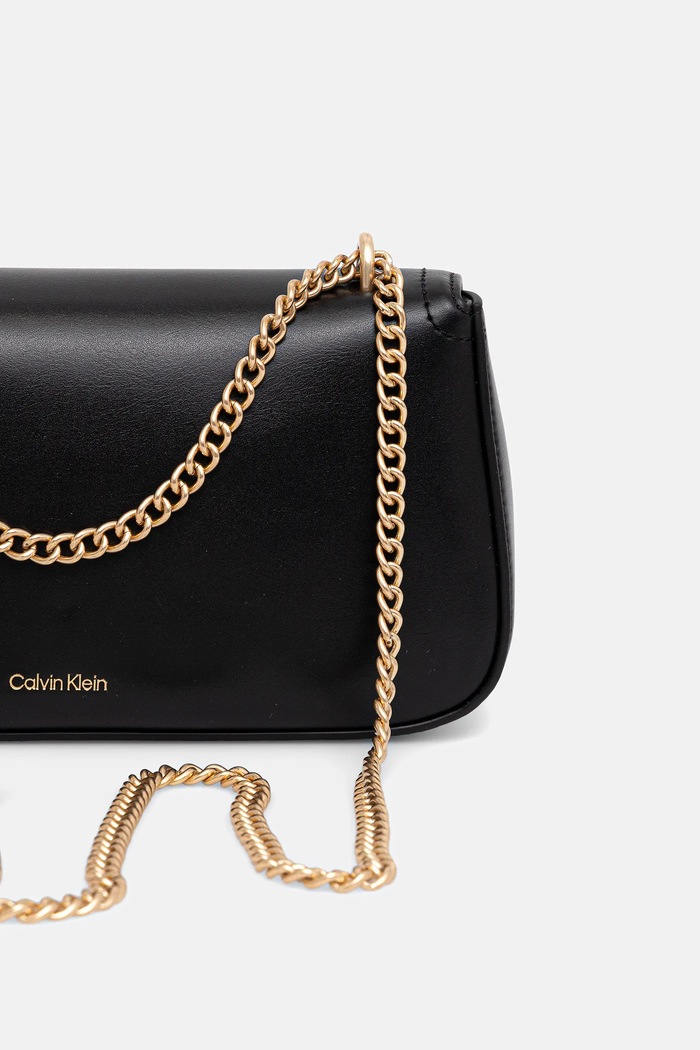 Doplnky Calvin Klein crossbody kabelka dámska z imitácie kože LV04F3172G čierna