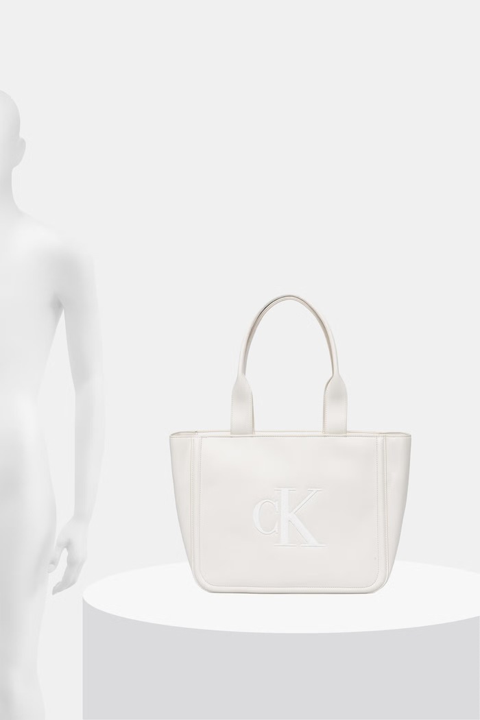 Calvin Klein shopper γυναικεία από απομίμηση δέρματος LV04F3218G