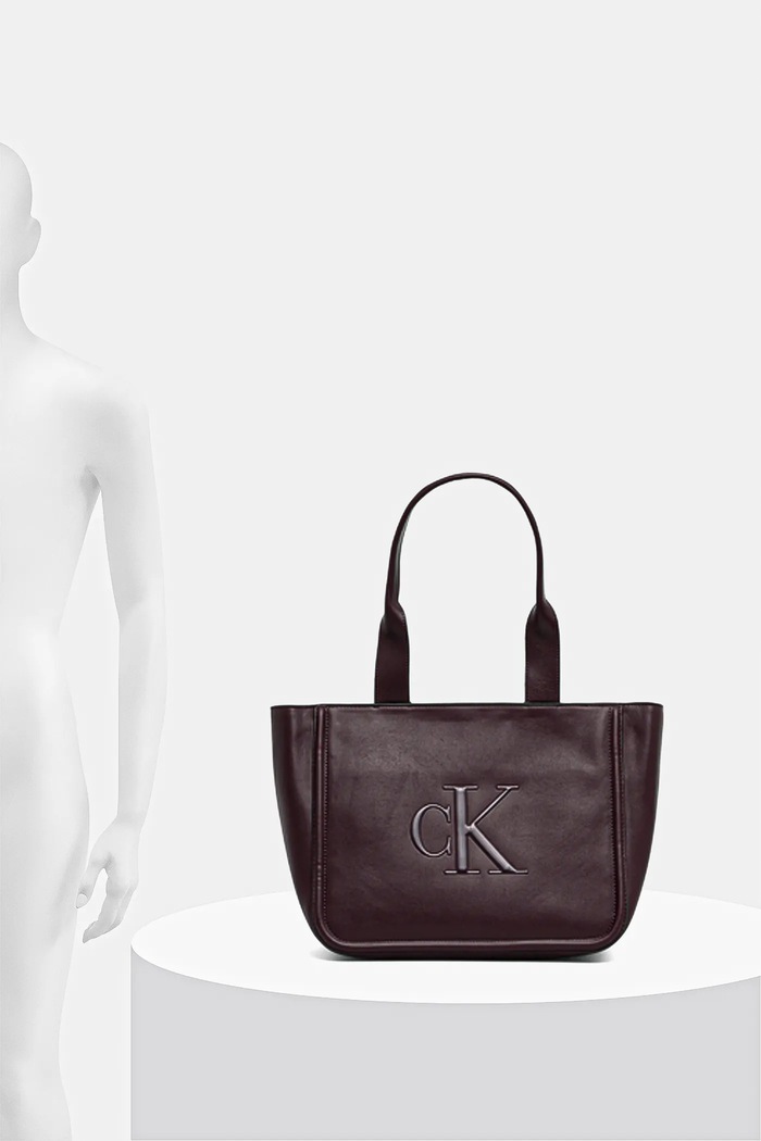 Calvin Klein nákupní taška dámská z imitace kůže LV04F3218G