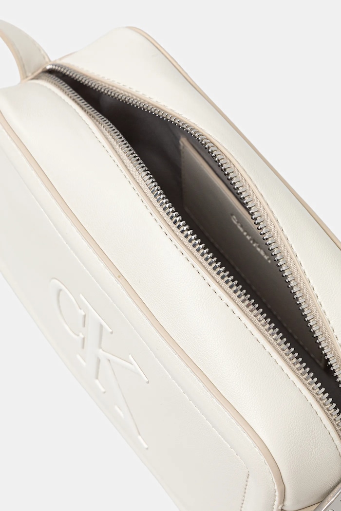 Calvin Klein crossbody kabelka dámská z imitace kůže LV04F3220G bílá