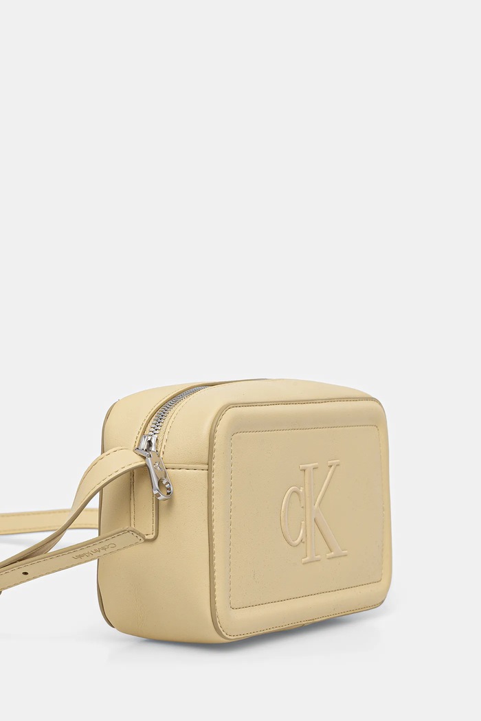 Calvin Klein crossbody kabelka dámská z imitace kůže LV04F3220G žlutá SS26