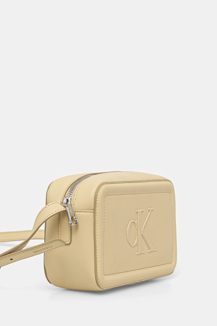 Calvin Klein crossbody kabelka dámská z imitace kůže LV04F3220G žlutá SS26