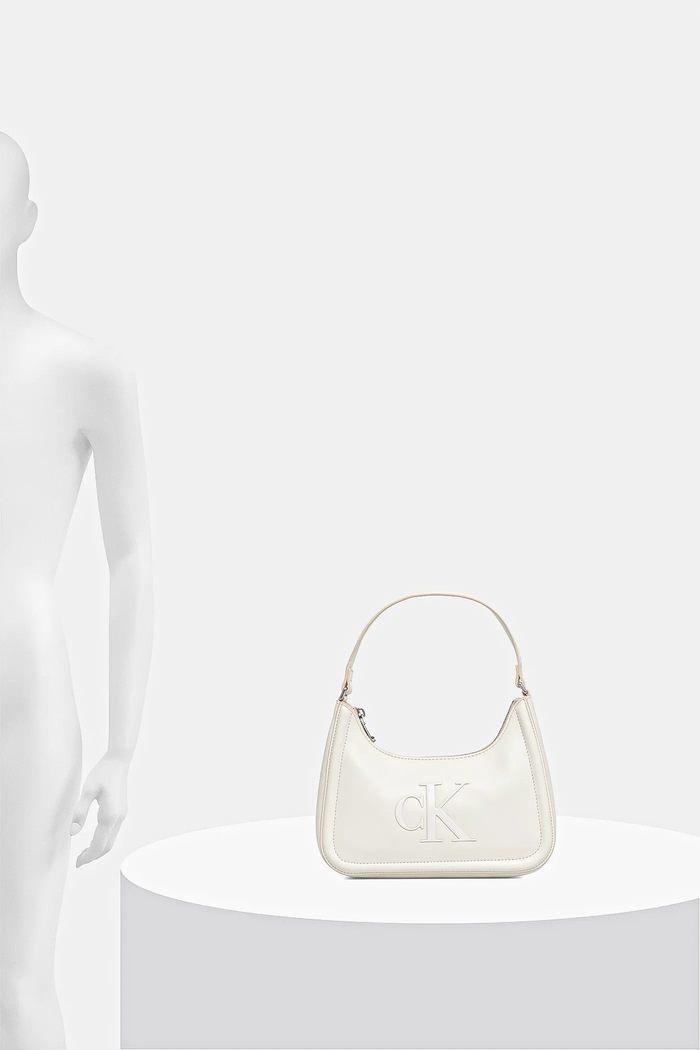 Calvin Klein torebka bagietka damska z imitacji skóry LV04F3230G