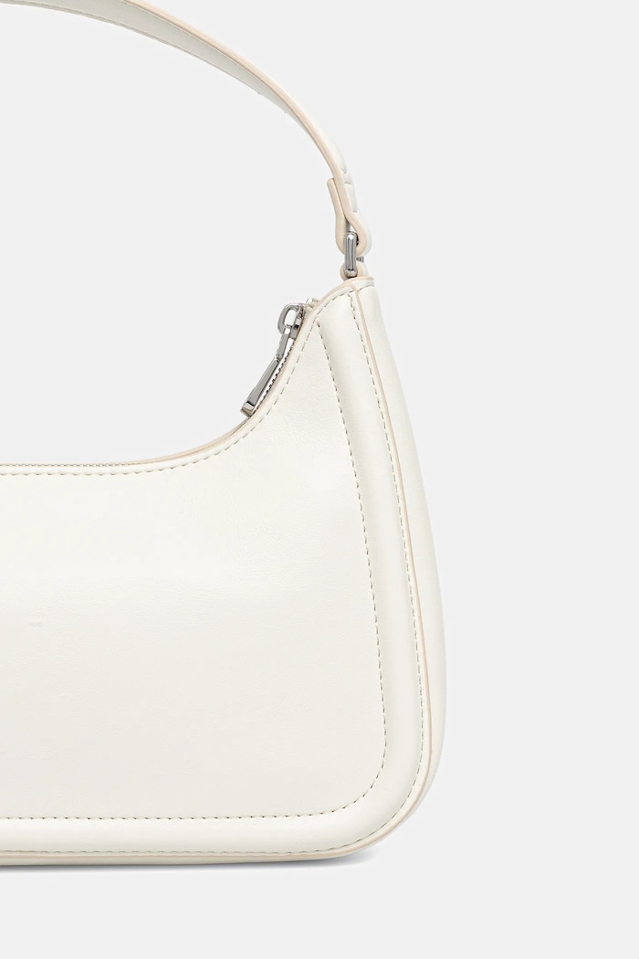 Akcesoria Calvin Klein torebka bagietka damska z imitacji skóry LV04F3230G biały