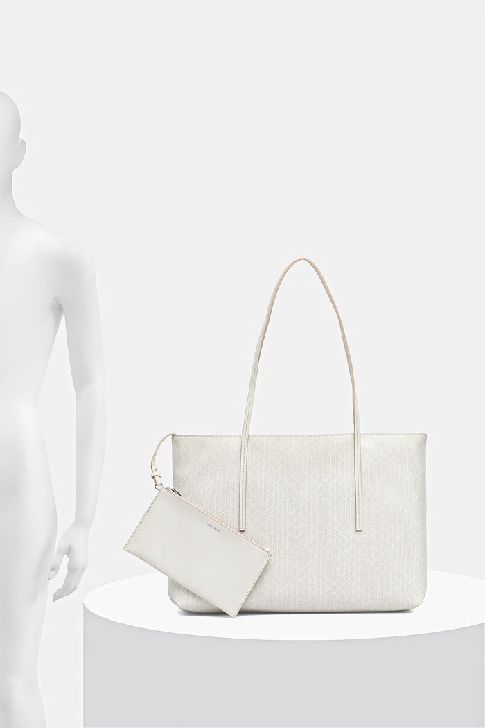Calvin Klein tote bag pentru femei cu imitație de piele LV04F3266G