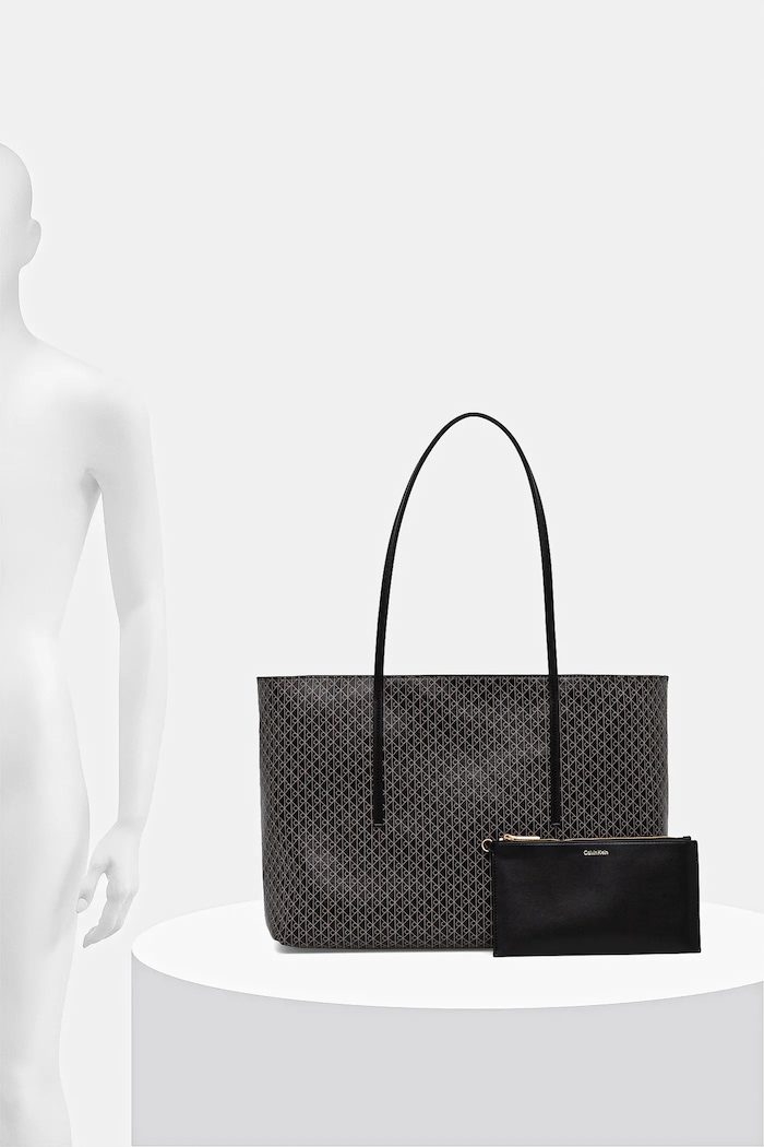Calvin Klein tote bag pentru femei cu imitație de piele LV04F3266G