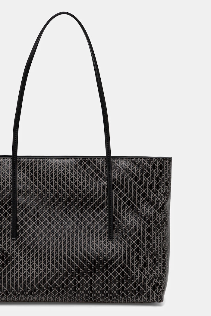 Accesorii Calvin Klein tote bag pentru femei cu imitație de piele LV04F3266G maro