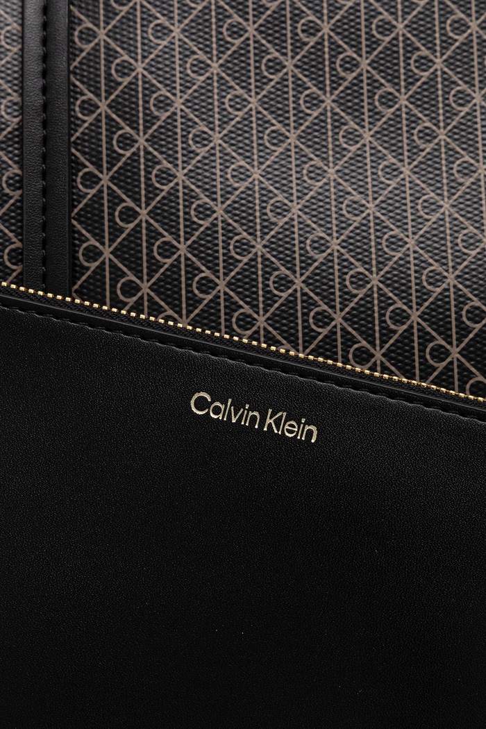 Kabelka Calvin Klein hnedá LV04F3267G