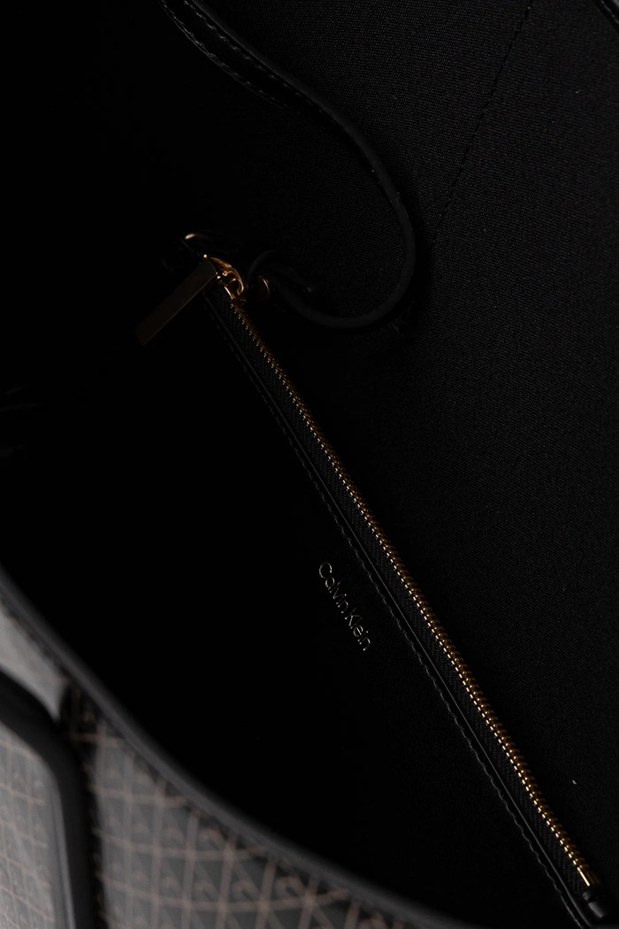 Kabelka Calvin Klein LV04F3267G hnedá