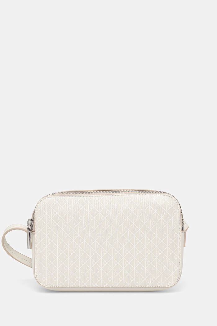 Calvin Klein crossbody kabelka dámská z imitace kůže nevejde se A4 béžová LV04F3268G