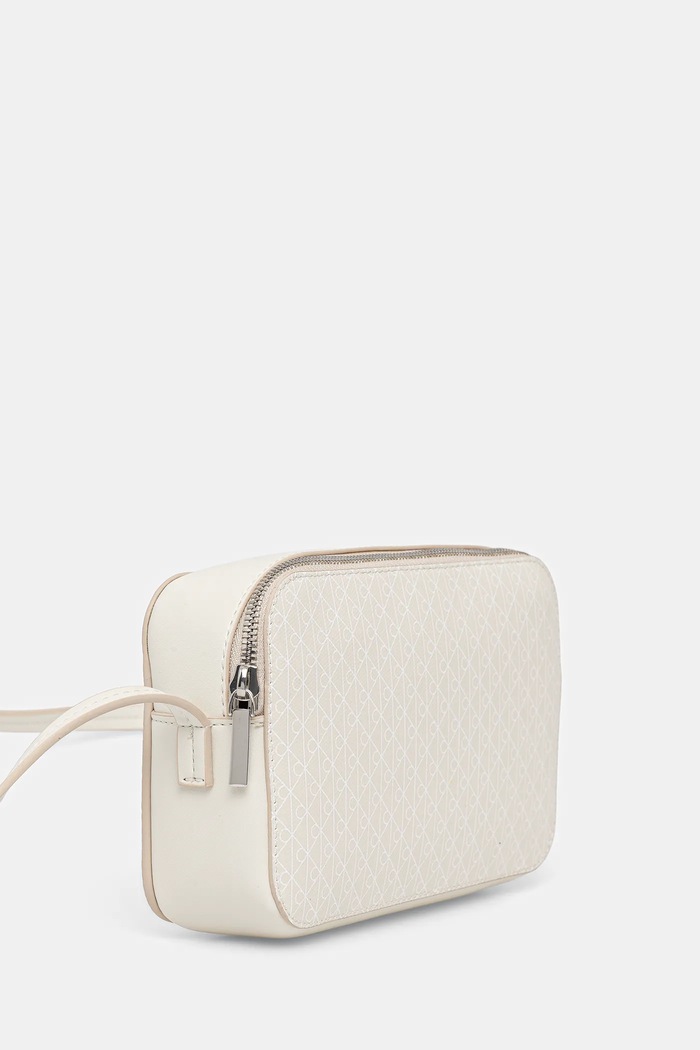 Calvin Klein crossbody kabelka dámská z imitace kůže LV04F3268G béžová SS26