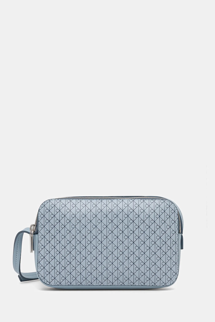 Calvin Klein crossbody kabelka dámská z imitace kůže nevejde se A4 modrá LV04F3268G