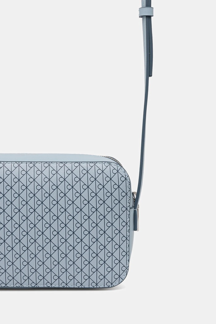Doplňky Calvin Klein crossbody kabelka dámská z imitace kůže LV04F3268G modrá