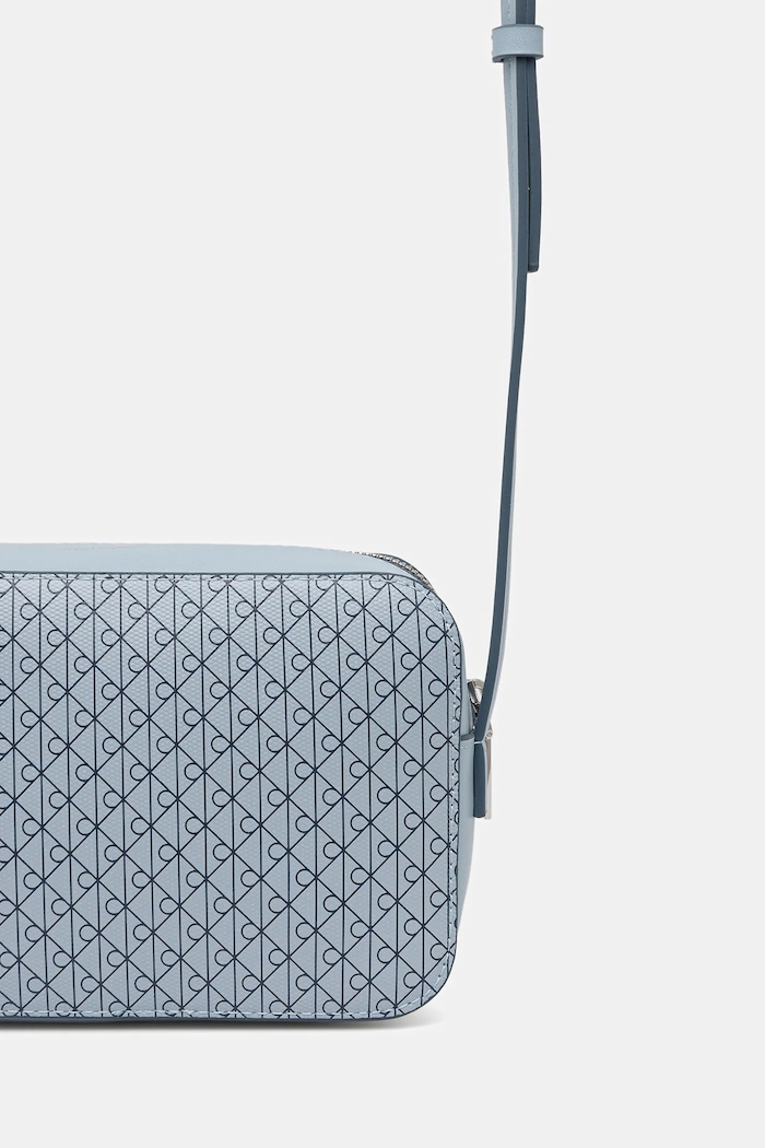 Doplňky Calvin Klein crossbody kabelka dámská z imitace kůže LV04F3268G modrá