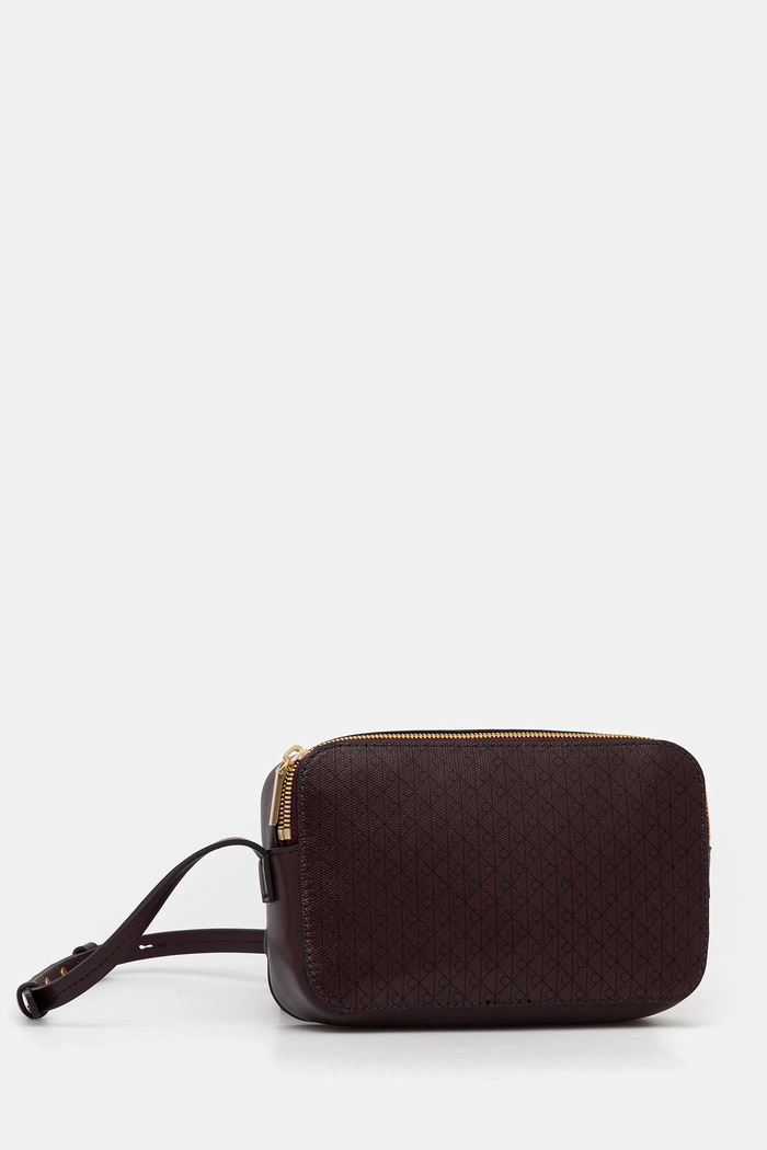 Calvin Klein crossbody kabelka dámská z imitace kůže LV04F3268G hnědá SS26
