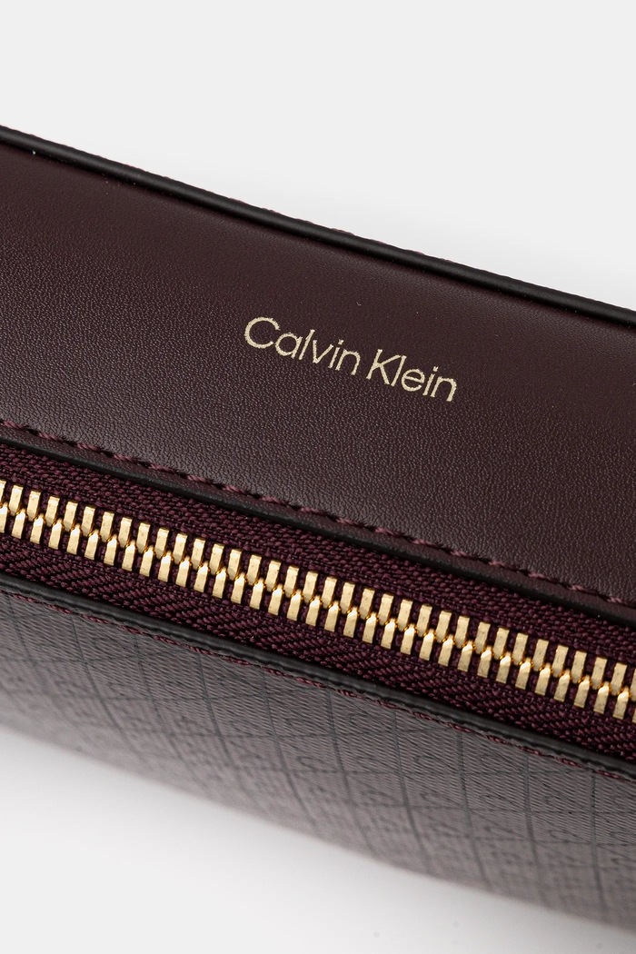 Calvin Klein crossbody kabelka dámská z imitace kůže hnědá LV04F3268G