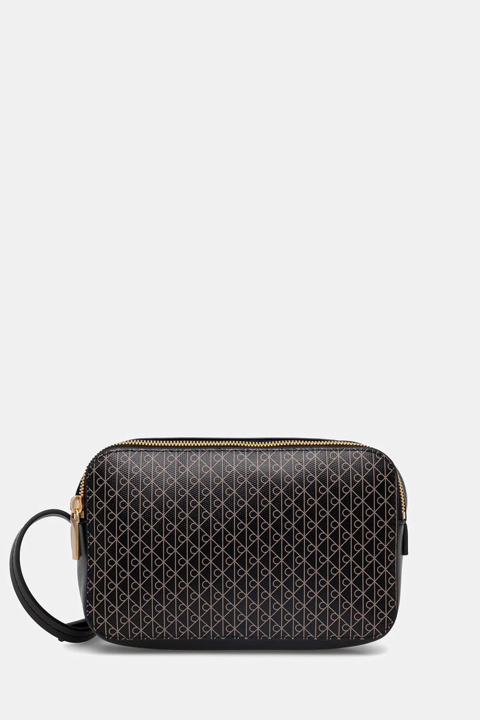 Calvin Klein crossbody kabelka dámská z imitace kůže nevejde se A4 černá LV04F3268G