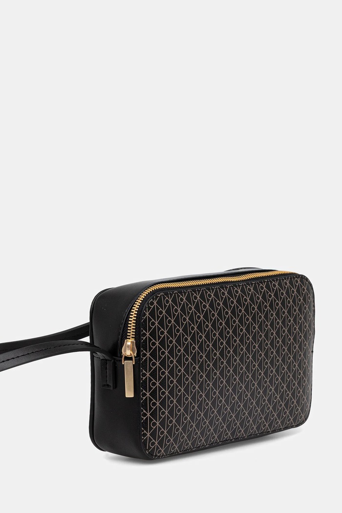 Calvin Klein crossbody kabelka dámská z imitace kůže LV04F3268G černá SS26