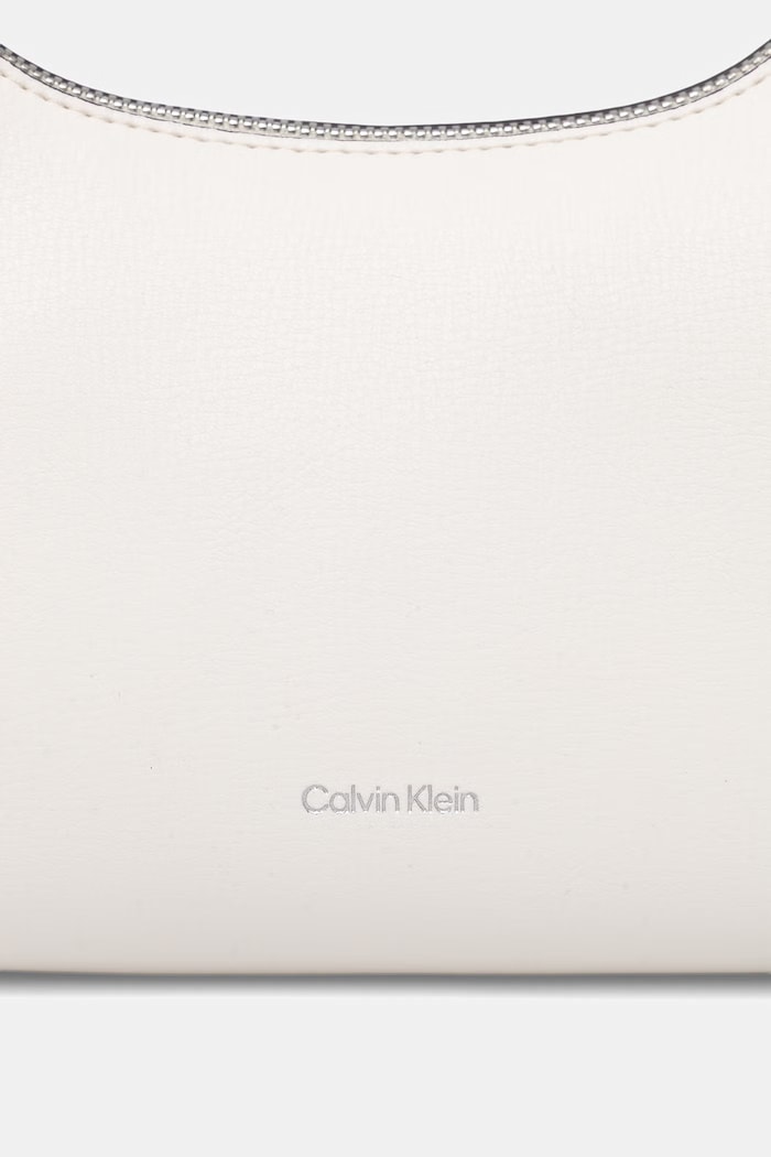 Calvin Klein чанта дамска от имитация на кожа бял LV04F3272G