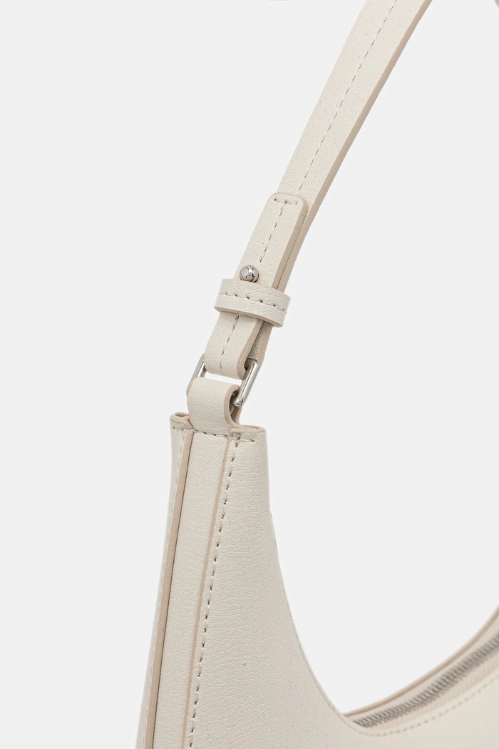 Calvin Klein μικρή τσάντα γυναικεία από απομίμηση δέρματος μπεζ LV04F3272G