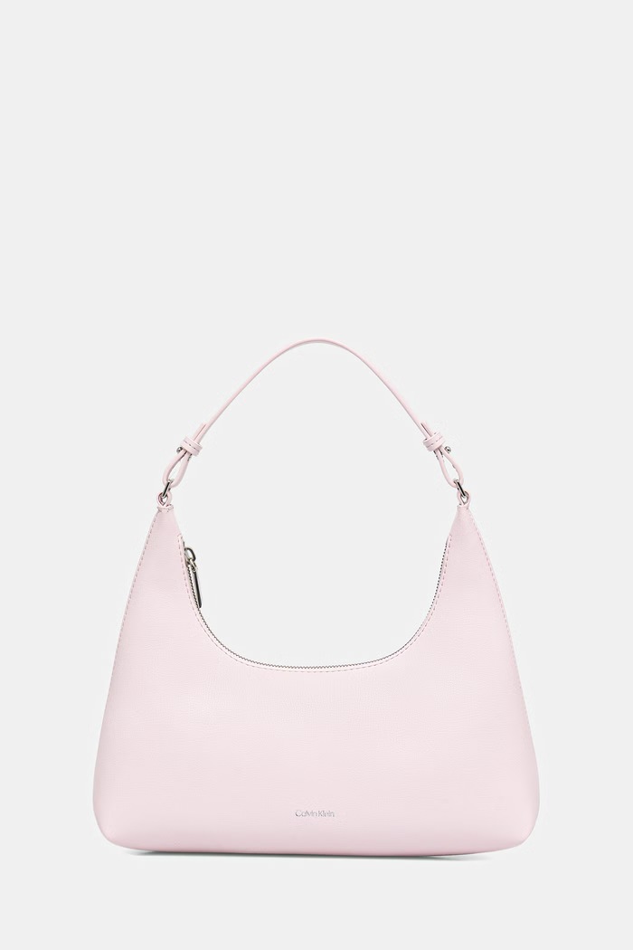 Calvin Klein taška dámská z imitace kůže růžová LV04F3272G