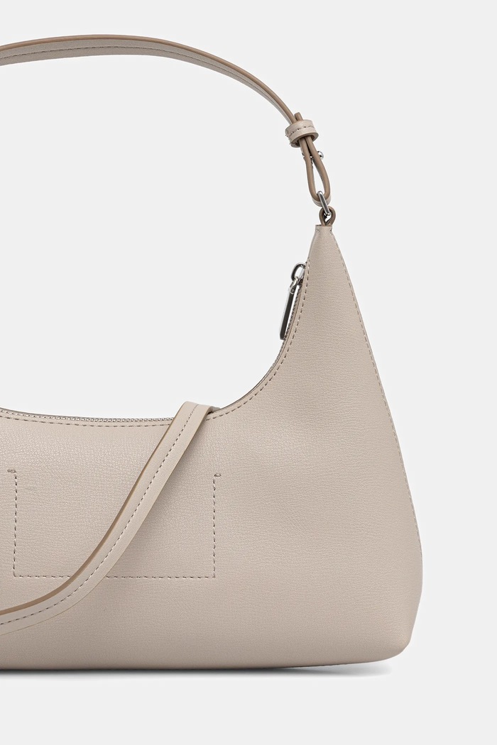 Doplňky Calvin Klein taška dámská z imitace kůže LV04F3272G béžová