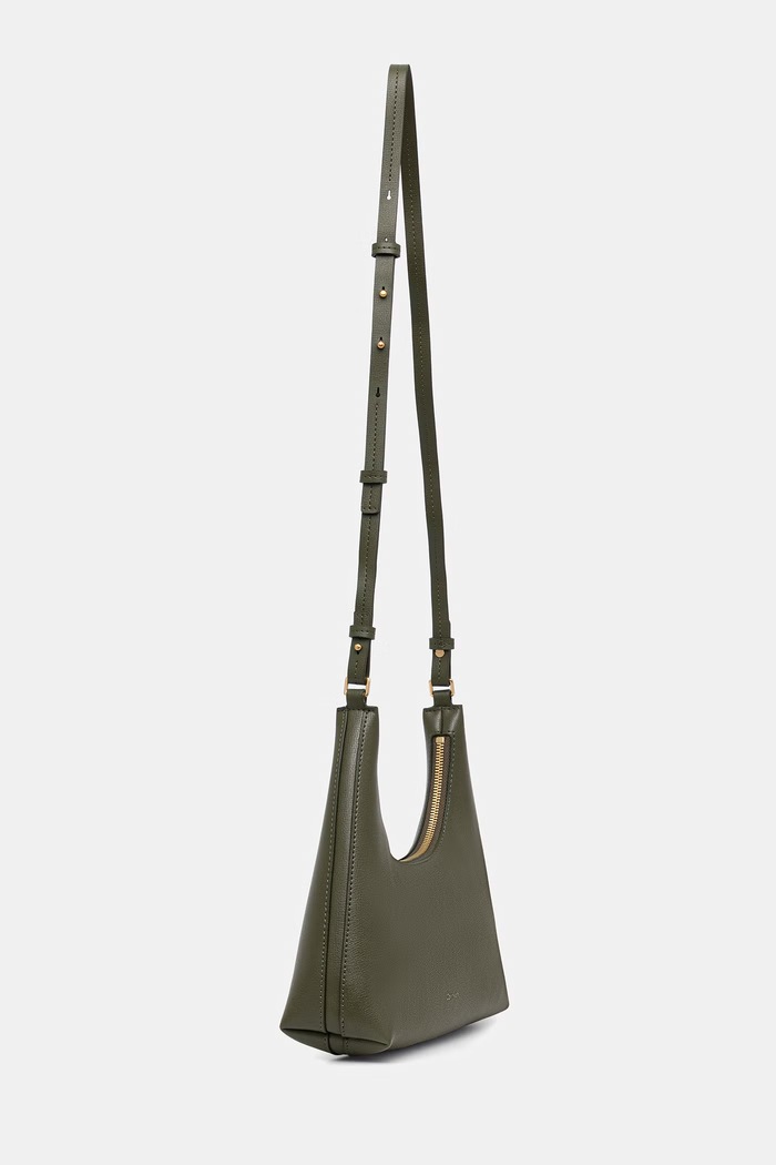 Calvin Klein чанта дамска от имитация на кожа LV04F3272G зелен SS26