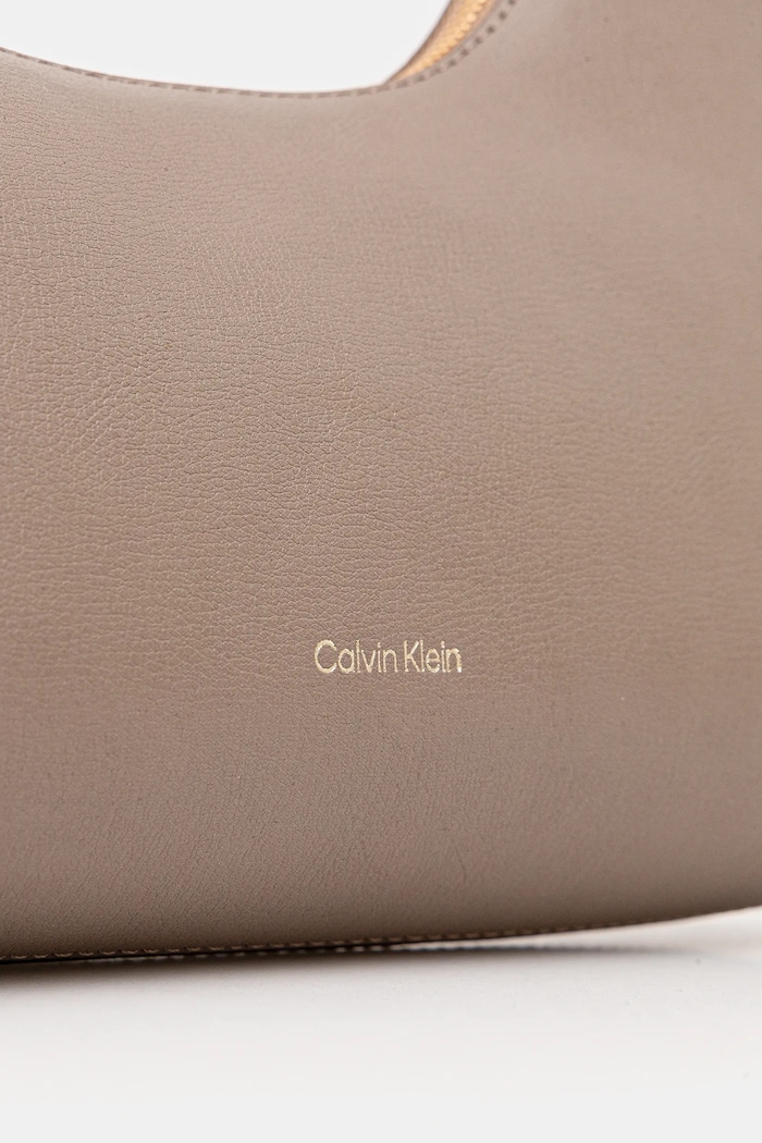 Calvin Klein taška dámská z imitace kůže béžová LV04F3272G