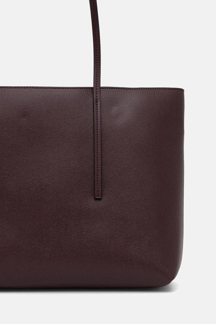 Αξεσουάρ Calvin Klein shopper γυναικεία από απομίμηση δέρματος LV04F3274G καφέ
