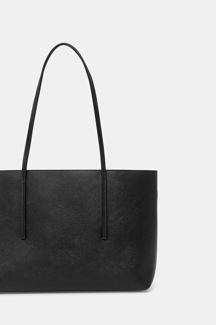 Αξεσουάρ Calvin Klein shopper γυναικεία από απομίμηση δέρματος LV04F3274G μαύρο