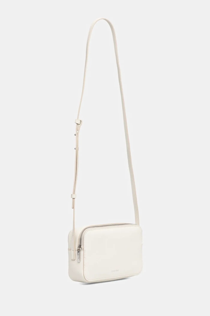 Calvin Klein crossbody kabelka dámská z imitace kůže LV04F3276G béžová SS26