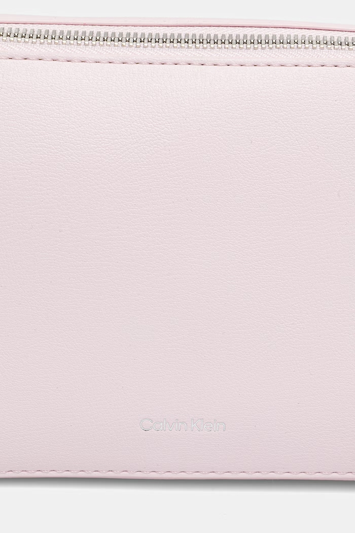 Calvin Klein crossbody kabelka dámská z imitace kůže růžová LV04F3276G