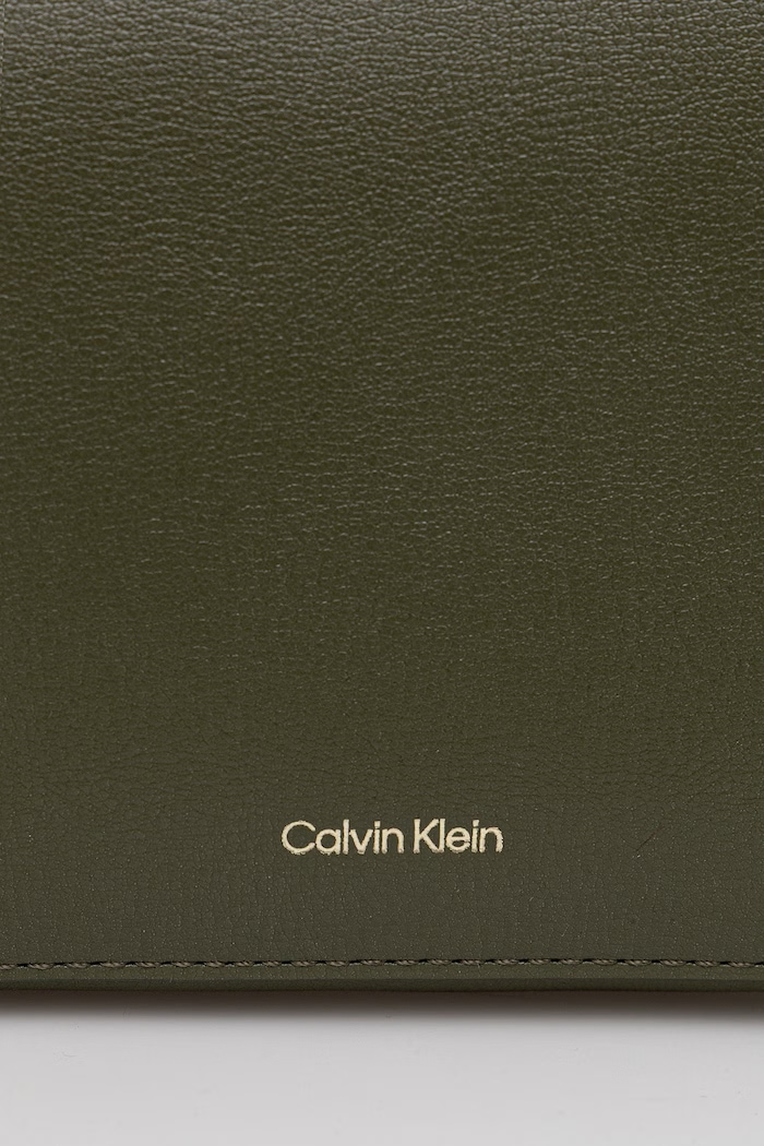 Calvin Klein crossbody torbica ženska iz umetnega usnja zelena LV04F3276G
