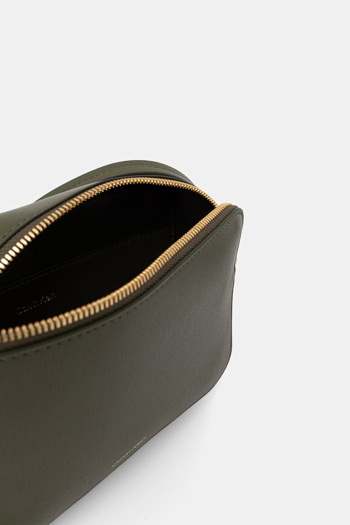 Calvin Klein crossbody torbica ženska iz umetnega usnja LV04F3276G zelena