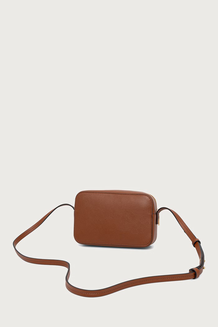 Akcesoria Calvin Klein Torebka crossbody damska z imitacji skóry LV04F3276G brązowy