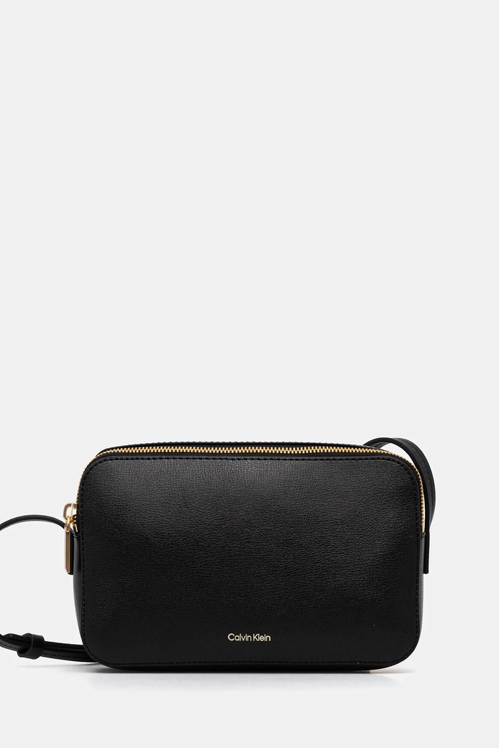 Calvin Klein crossbody kabelka dámská z imitace kůže nevejde se A4 černá LV04F3276G
