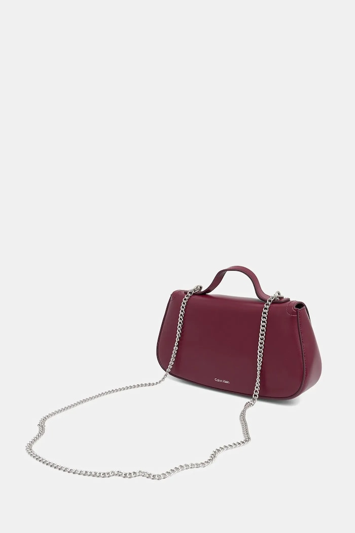 Akcesoria Calvin Klein torebka LV04F3282G bordowy