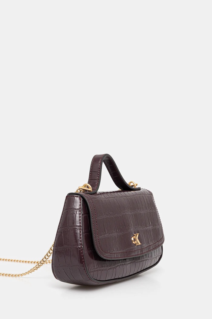 Kabelka Calvin Klein LV04F3287G fialová AW25