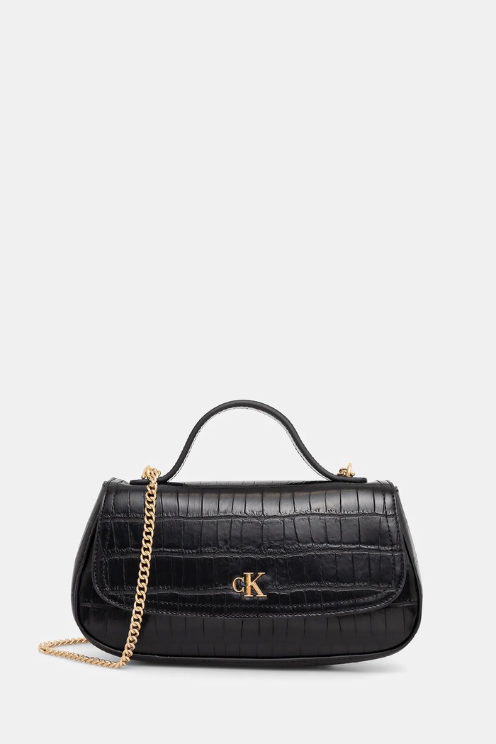 Τσάντα Calvin Klein συνθετικό μαύρο LV04F3287G