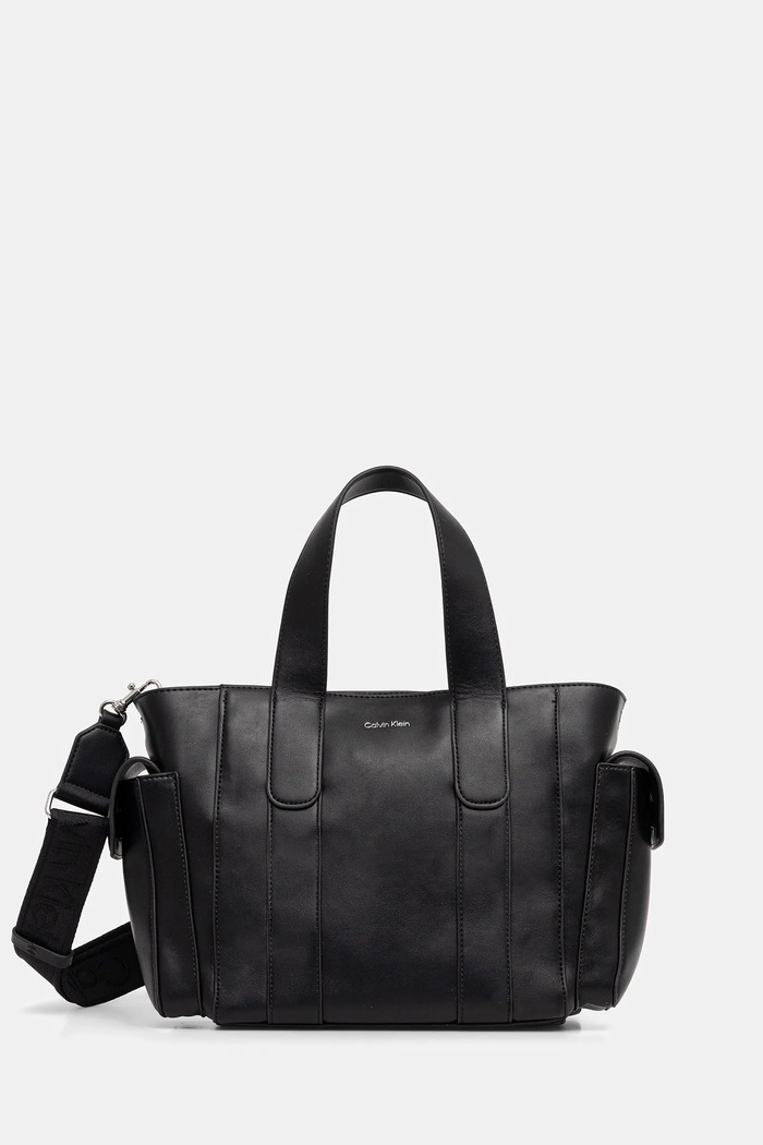 Τσάντα Calvin Klein συνθετικό μαύρο LV04F3290G