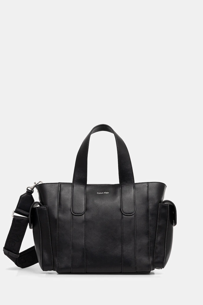 Τσάντα Calvin Klein συνθετικό μαύρο LV04F3290G