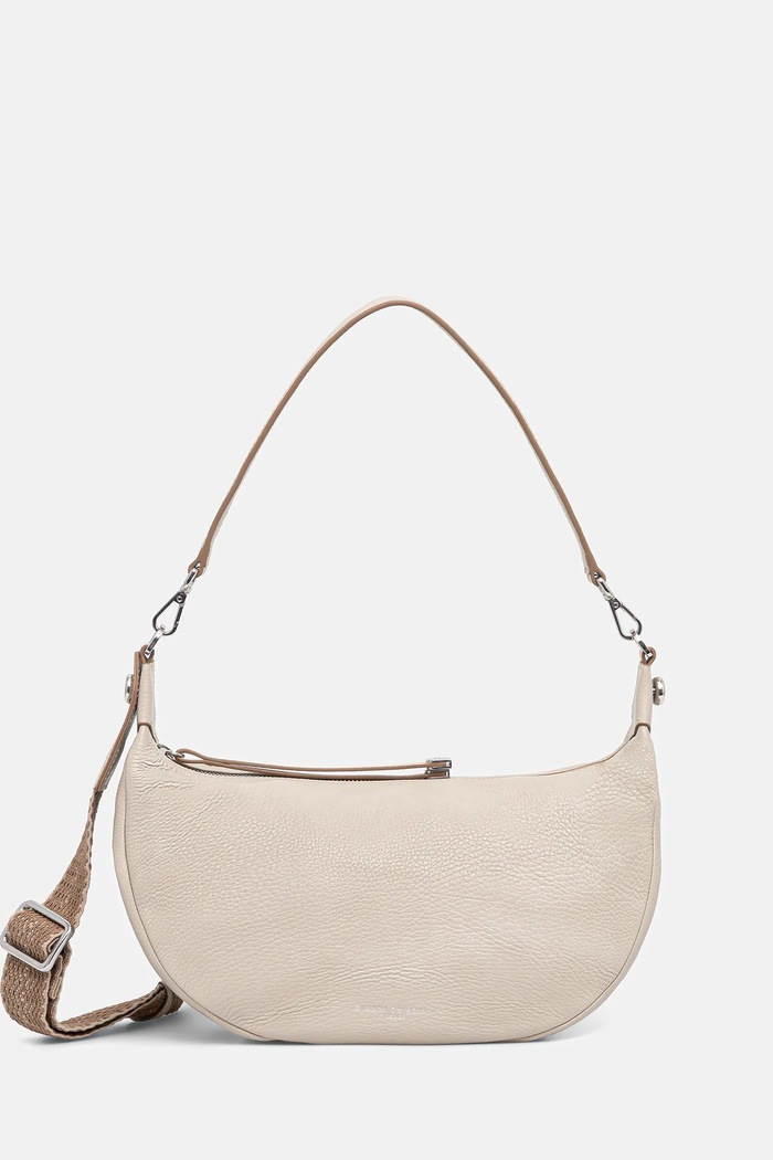 Gianni Chiarini torebka skórzana AISHA skóra licowa beżowy BS.11550.GRN