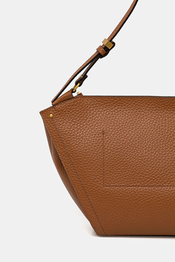 Akcesoria Gianni Chiarini torebka skórzana BLOOM BS.11796.RNGDBL brązowy