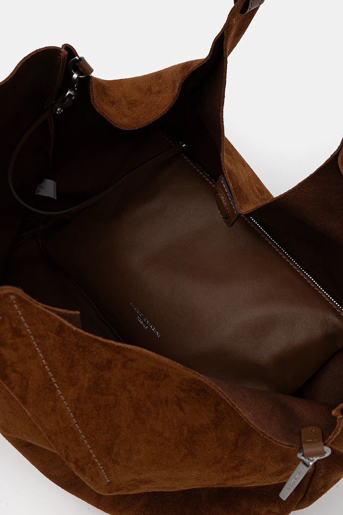 Gianni Chiarini geantă de mână din piele întoarsă DUA BS.9780.CM